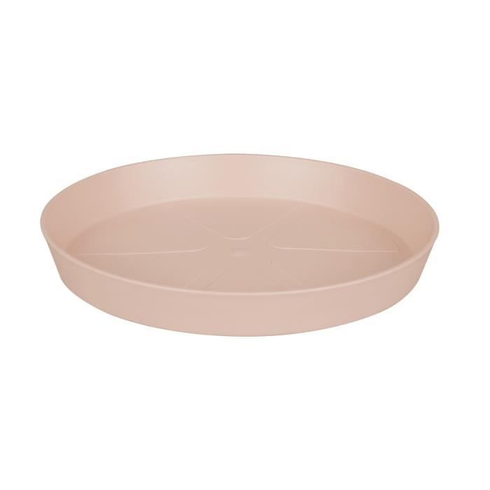 ELHO Soucoupe ronde pour pot de fleur - Ø28 cm - Rose chair