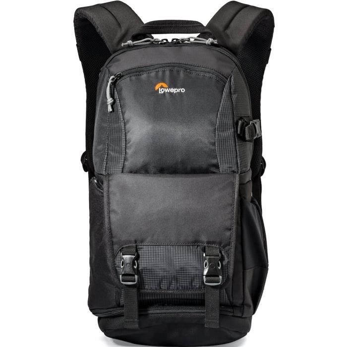 LOWEPRO LP36869-PWW Sac à dos Fastpack BP 250 AW II - Peut contenir 1 reflex et 2 ou 3 objectifs supplémentaires - Noir