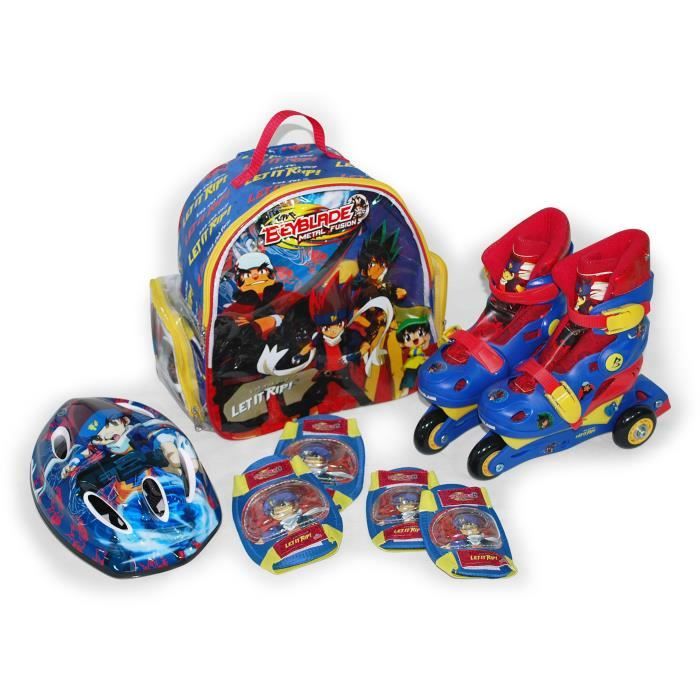 CLANNERS Pack Rollers en Ligne + Set de Protections et Casque