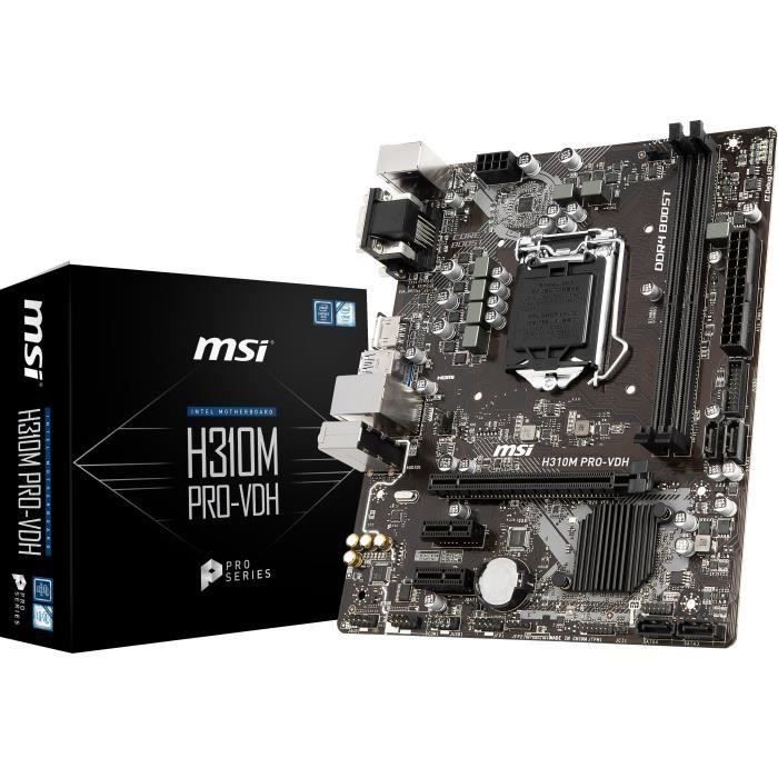 PC Bureau I7-8700 - 16GO RAM - SSD 480GO - WIFI1