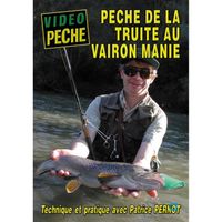 DVD FILM DVD Pêche a la truite au vairon manie DVD FILM DVD Pêche a la truite au vairon manie
