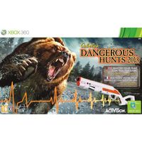 JEUX XBOX 360 Cabela Dangerous Hunts + Fusil Jeu XBOX 360 JEUX XBOX 360 Cabela Dangerous Hunts + Fusil Jeu XBOX 360