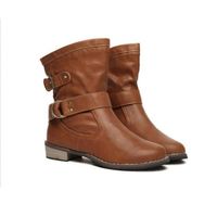 BOTTINE Bottine Femme En Cuir De Marque De Luxe Haut quali BOTTINE Bottine Femme En Cuir De Marque De Luxe Haut quali