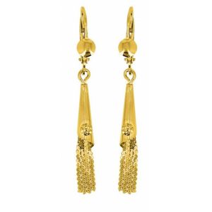 Boucle d\u0027oreille BOUCLES D\u0027OREILLES ORIENTALES CORNÉE PENDANTES EN