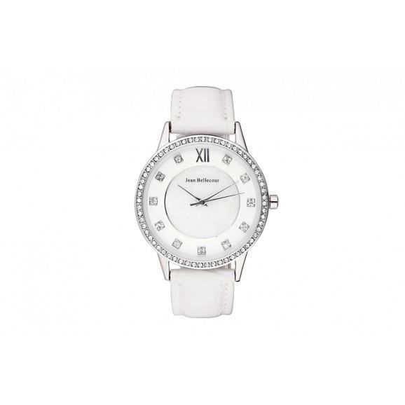 JEAN BELLECOUR Montre Femme Acier Blanc REDK1