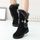 Bottines pour les femmes pieds larges