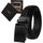 Usiful Ceinture en cuir avec boucle automatique po