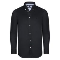CHEMISE - CHEMISETTE Tommy Hilfiger Chemise Hommes Noir CHEMISE - CHEMISETTE Tommy Hilfiger Chemise Hommes Noir
