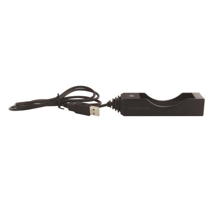 LEDLENSER Chargeur USB pour batterie Lampe LED