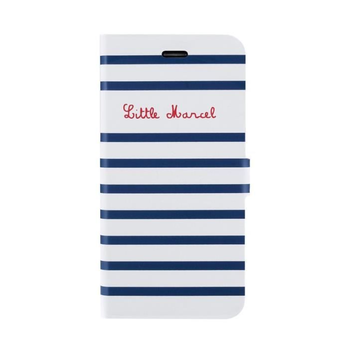 LITTLE MARCEL Folio iPhone 6 Marin