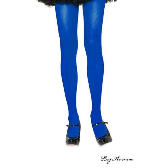 Collants opaque bleu - Achat / Vente pas cher