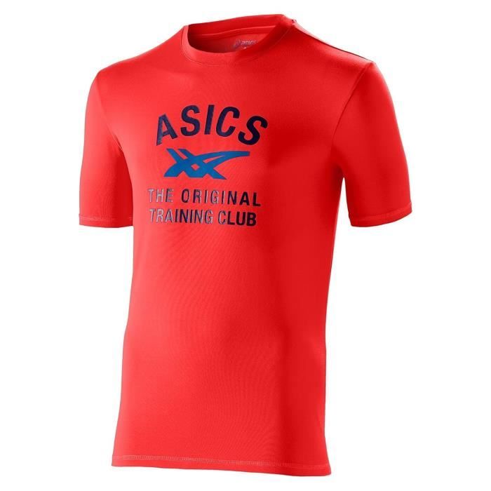 ASICS T-Shirt Running Manches Courtes Homme