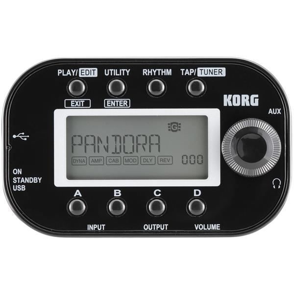 Propulsés par le système REMS de Korg, le Pandora Mini offre 158