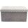 Banc coffre de rangement pliable 76,2x37,5x37,5 cm