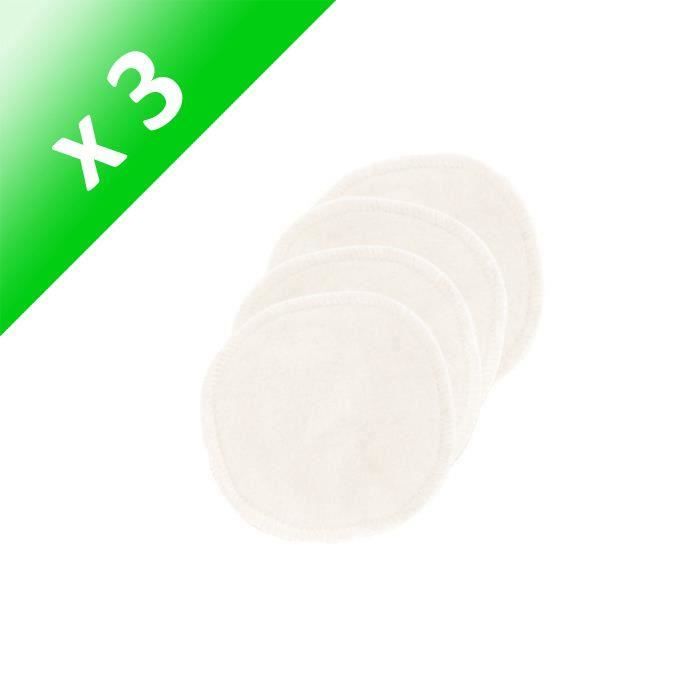 COULEUR CARAMEL Lot 4 eco - lingettes démaq - Bio (Lot de 3)