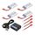 XCSOURCE 4pcs 3.7V 600mAh Lipo Batterie Rechargeab