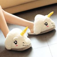 CHAUSSON - PANTOUFLE Chaussons Licorne DE Marque De Luxe Hiver Qualité CHAUSSON - PANTOUFLE Chaussons Licorne DE Marque De Luxe Hiver Qualité