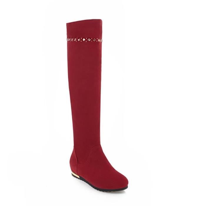 Femme Botte Classique Mini Young étudiants Jeune Longue couleur unie Scolaire Affaires Pour Travailler Park Femme Botte Classique Mini Young étudiants Jeune Longue couleur unie Scolaire Affaires Pour Travailler Park