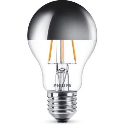 Calotte 5 48w Filament Chaud Standard Led E27 5w Ampoule Équivalent Philips Blanc Argentée XPuZOkiT