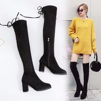 BOTTE Chaussures à talon classique de femmes Cuissardes BOTTE Chaussures à talon classique de femmes Cuissardes