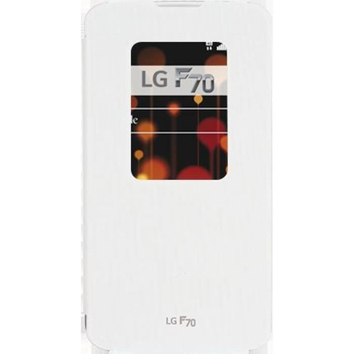 LG Etui folio CCF-390 LG pour F70 - Blanc