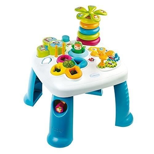 SMOBY Cotoons Table d'Activité Jeu d'Eveil Bleu
