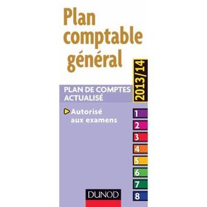 Plan comptable general 20142015 15e ed plan de comptes actualise