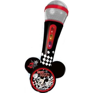 MICKEY Microphone avec amplificateur - Mélodies et lumi?res - A piles