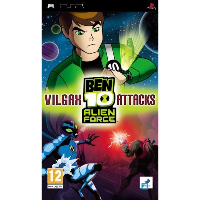 BEN 10  Alien Force / JEU CONSOLE PSP   Achat / Vente PSP BEN 10