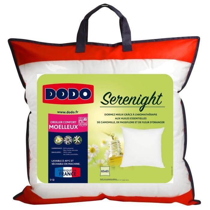 DODO Oreiller SERENIGHT 65x65 cm blanc