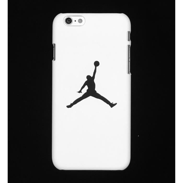 Air Jordan Coque Apple Coque iPhone 6 6s - Blanc