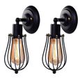 Led Murale Lumière 2pcs Décoration Lampe Industrielle Créatif Pour XZOPkiu