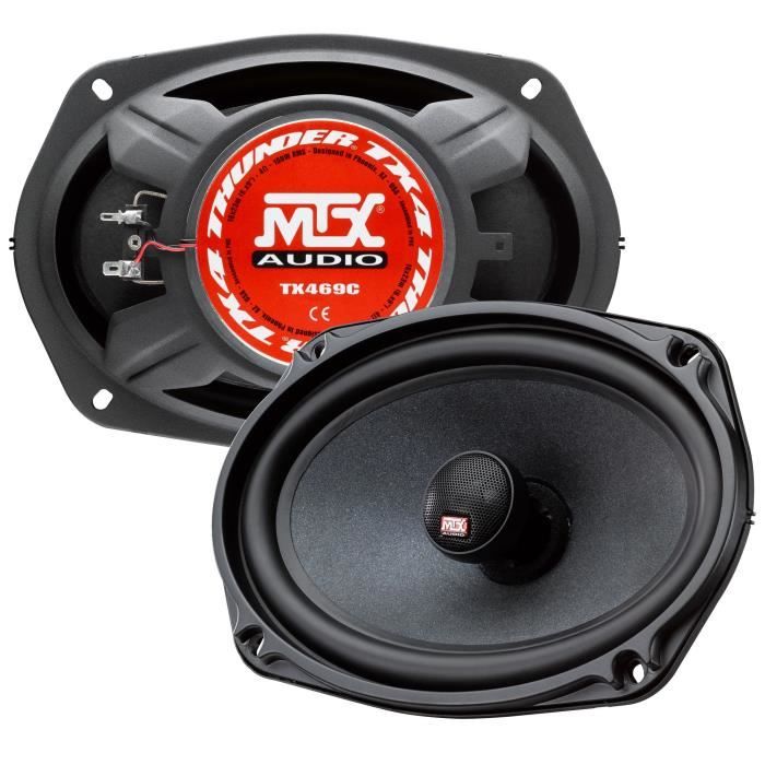 MTX Haut-parleurs coaxiaux 2 voies TX469C - 6x9\