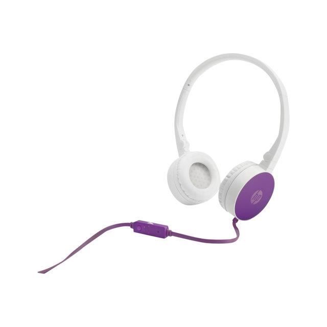 HP Casque audio violet H2800