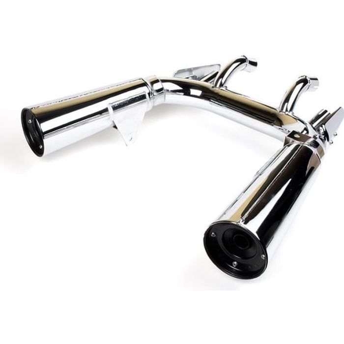 MACH Echappement Adaptable Chromé Yamaha V Max 1200