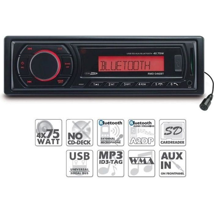 CALIBER RMD 046BT Autoradio bluetooth USB SD FM