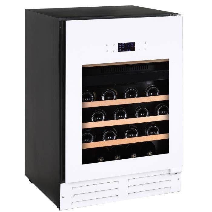 TEMPTECH GRN46DW - Cave à vin de service - 46 bouteilles - Possibilité encastrable - Classe C - L 59,5 x H 86 cm