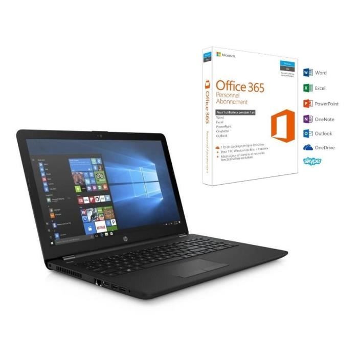 HP PC Portable- HP15bs086nf - 15.6\