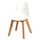 SACHA KIDS Chaise enfant - Pieds en bois hêtre nat