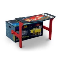 BUREAU BÉBÉ - ENFANT CARS - Bureau/Banc Enfant Convertible avec Rangeme BUREAU BÉBÉ - ENFANT CARS - Bureau/Banc Enfant Convertible avec Rangeme