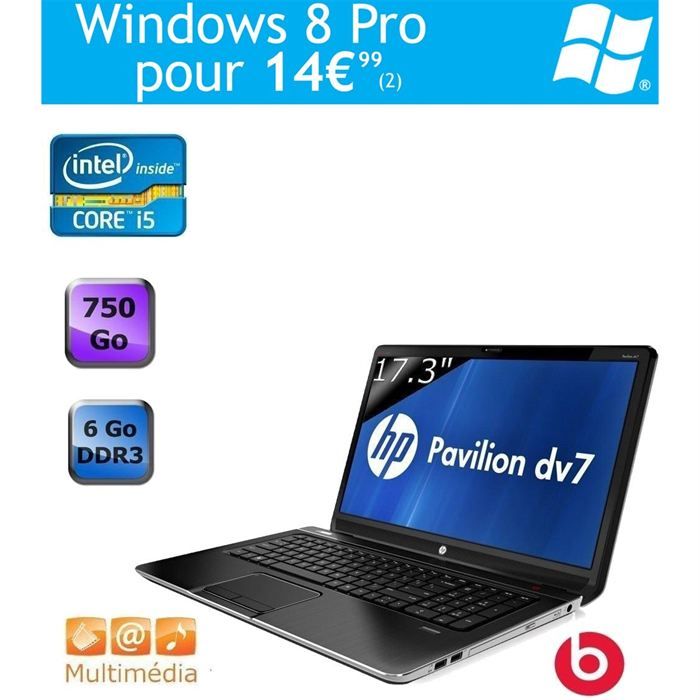 HP Pavilion dv7 7071sf   Achat / Vente ORDINATEUR PORTABLE HP Pavilion