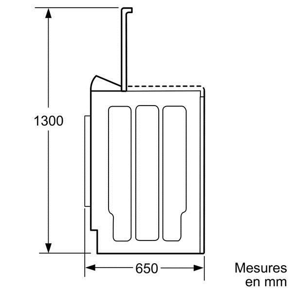  WP12R156FF - Lave-linge top - 6,5kg - 1200 tours3