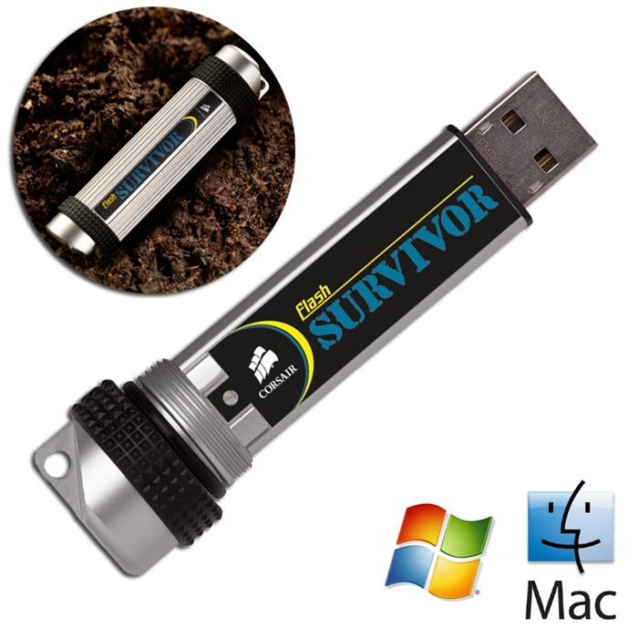 16 Go   Achat / Vente CLE USB Corsair Flash Survivor 16 G  