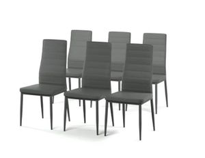 Lot de 6 chaises salle a manger - Achat / Vente pas cher Lot de 6 chaises salle a manger - Achat / Vente pas cher