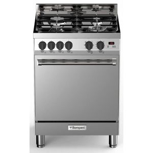 CUISINIÈRE - PIANO BOMPANI BTECH66IX - Cuisinière table gaz - 4 foyer
