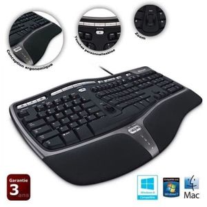Microsoft Clavier Natural Ergonomic Keyboard 4000 Microsoft Clavier Natural Ergonomic Keyboard 4000
