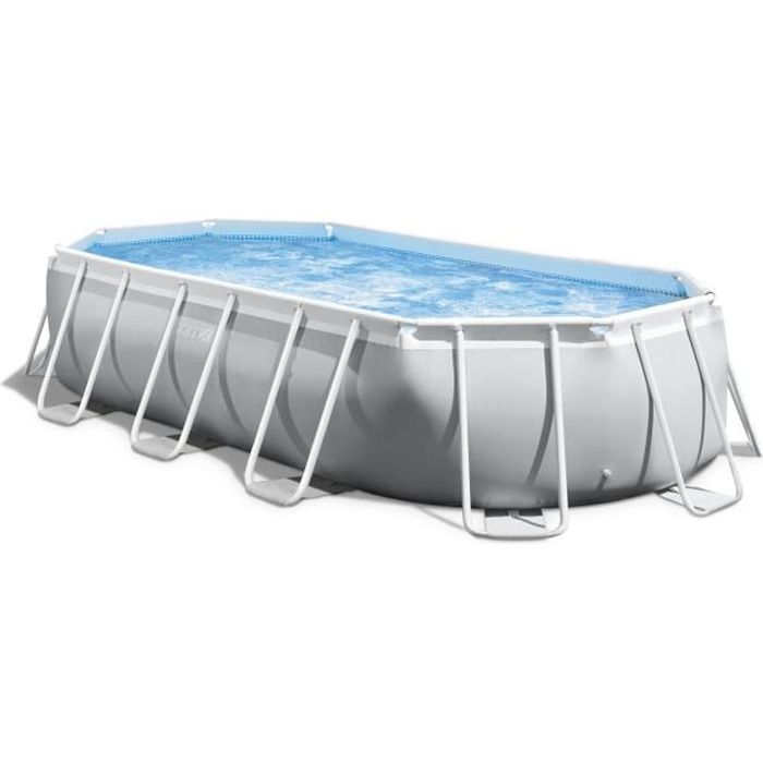 Intex Kit Piscine Tubulaire Prism Frame 503 X 274 X 122 M