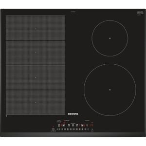 SIEMENS EX651FEB1F - Table de cuisson induction - 4 zones - 7400 W - L 51 x P 52,2 cm - Revêtement verre - Noir SIEMENS EX651FEB1F - Table de cuisson induction - 4 zones - 7400 W - L 51 x P 52,2 cm - Revêtement verre - Noir