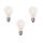 XQ-LITE Lot de 3 ampoules LED filament LED globe E