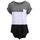 T-shirt Col-O en patchwork à manches courtes femme